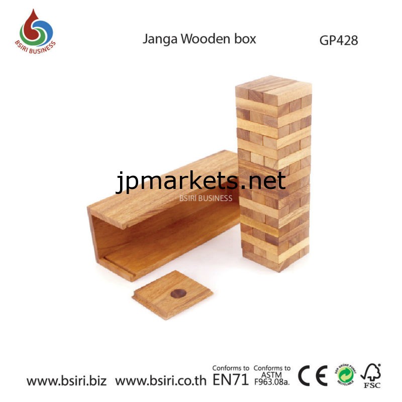 wooden puzzle Janga Wooden box問屋・仕入れ・卸・卸売り
