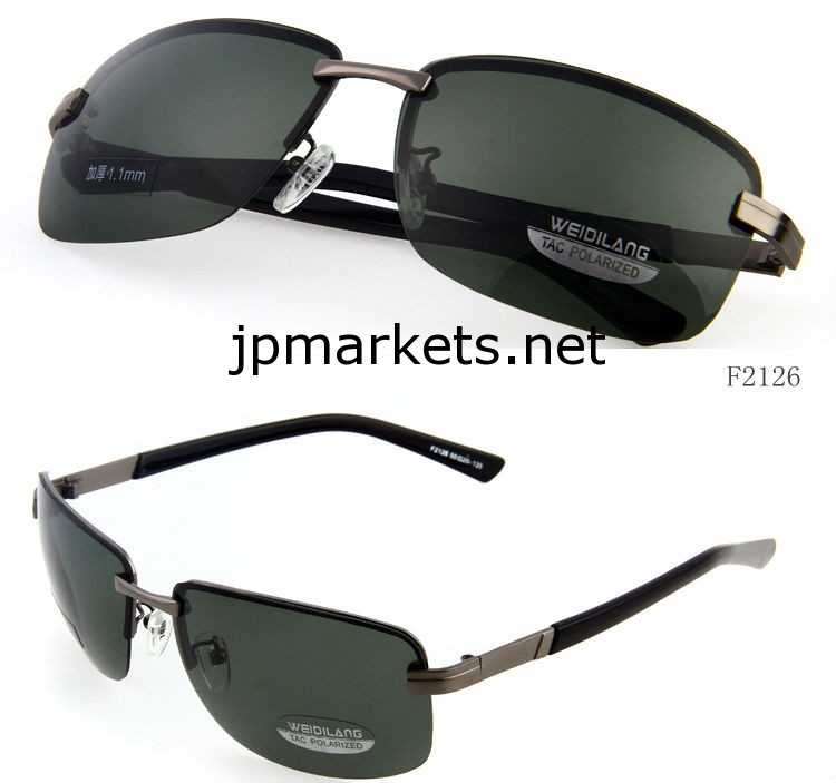 2013 new design finishing sunglasses copper frame with polarized lens uv400問屋・仕入れ・卸・卸売り