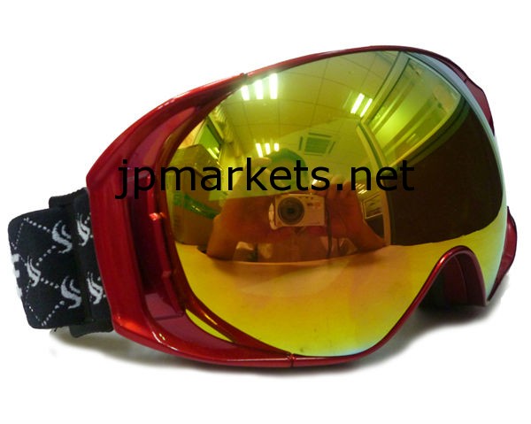 Double-layer Anti-fog snow Skee goggle with 100% UV&Ful-Silver Lens問屋・仕入れ・卸・卸売り