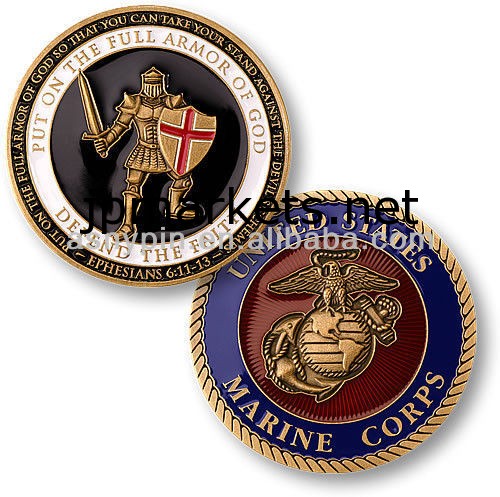 神の鎧- usmc- 海兵隊- クリスチャン軍事コイン- メダル問屋・仕入れ・卸・卸売り