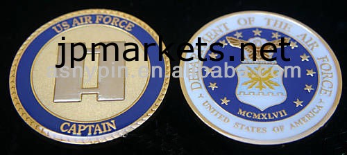私たち空軍ピンusafキャプテンチャレンジコイン問屋・仕入れ・卸・卸売り