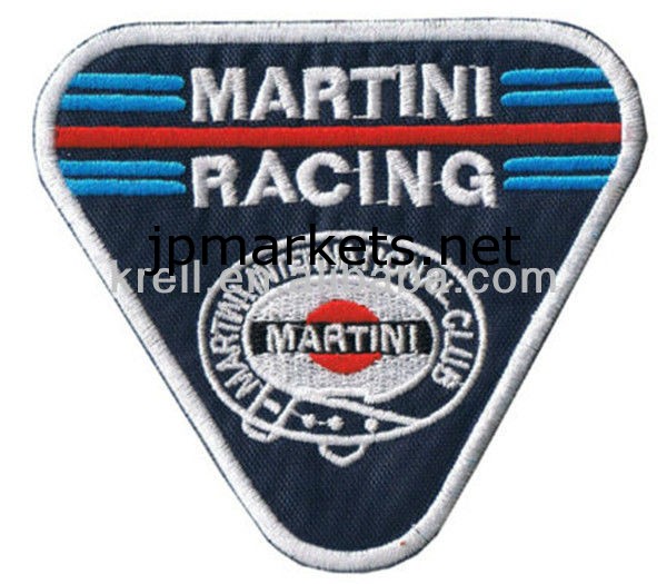 マティーニwrcラリーカーレーシングをゴーカートレースf1gp2motogpスポンサーロゴのバッジパッチ問屋・仕入れ・卸・卸売り