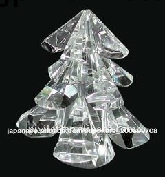 エレガントな水晶クリスマスの飾り、 クリスタルクリスマスギフト、 クリスタルギフト問屋・仕入れ・卸・卸売り
