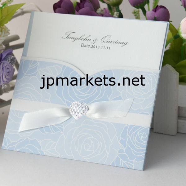 結婚式の招待カード2014年/ティファニーブルー結婚式の招待状のカード・無料サンプルの結婚式のカード問屋・仕入れ・卸・卸売り