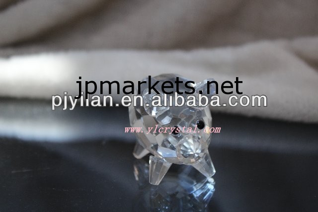 安い水晶の置物素敵な結晶の豚の置物問屋・仕入れ・卸・卸売り