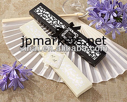 人気の結婚祝いのファン紙/工場価格パーソナライズ結婚式のうちわ問屋・仕入れ・卸・卸売り