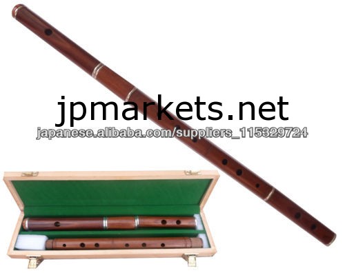 PROFESSIONAL IRISH D FLUTE ROSEWOOD WITH AGAR WOODEN CASE問屋・仕入れ・卸・卸売り