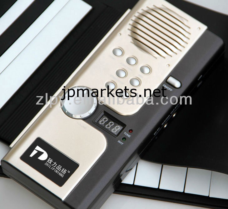 ロールアップピアノ61鍵デジタルキーボード命令エレクトロニクスシリコーンでサスティン問屋・仕入れ・卸・卸売り