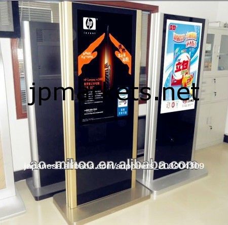 42" +55" 二重スクリーンlcdウォールマウントlcd広告プレーヤー付き液晶メディアスクリーン問屋・仕入れ・卸・卸売り