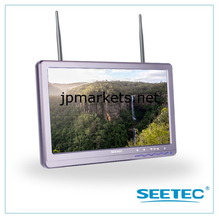 Seetec10インチ5.8グラムワイヤレスhdmiav入力付き液晶モニターfpv用セキュリティシステム問屋・仕入れ・卸・卸売り