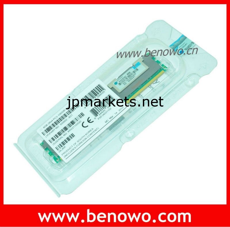 HPのためのサーバーラム500662-B21/500205-071、8GB (1*8GB) PC3-10600R-9 1333MHz問屋・仕入れ・卸・卸売り