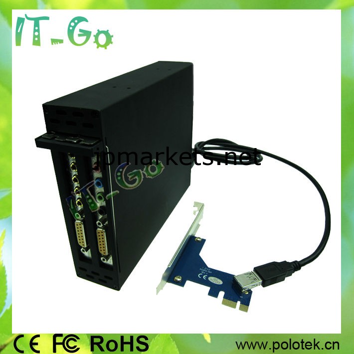 PCIExpressー PCI変換 PCIe 1x 接続ダブル PCIスロット問屋・仕入れ・卸・卸売り