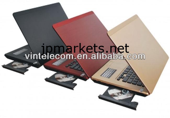 14.1インチの小型ラップトップdvdプレーヤー付d25001.86dhzoswin7デュアルコア問屋・仕入れ・卸・卸売り