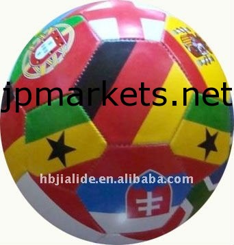 サッカーボールのフラグフォトプリントシアルコットパキスタン問屋・仕入れ・卸・卸売り