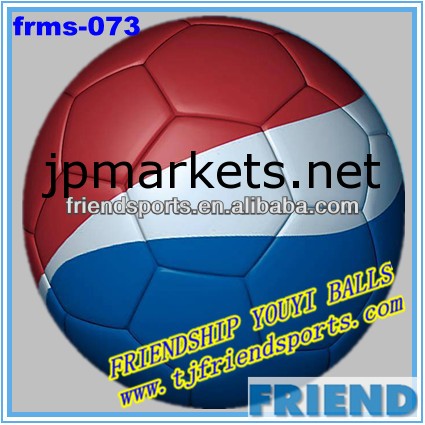 ペプシコーラ5号プロモーションサッカーボール/全くステッチ積層サッカーボール問屋・仕入れ・卸・卸売り