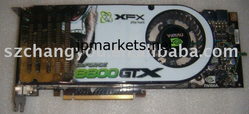XFX PVT80FSHF9 GeForce 8800 GTX 768MB 384ビットGDDR3 PCIの明白なx16ビデオカード問屋・仕入れ・卸・卸売り