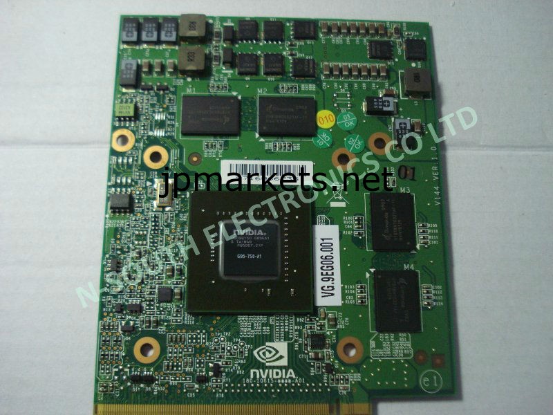 NVidia Geforce 9700MGT 9700M GT G96-750-A1 NB9E-GE DDR3 512MB MXMのIIIビデオカードのために真新しい問屋・仕入れ・卸・卸売り