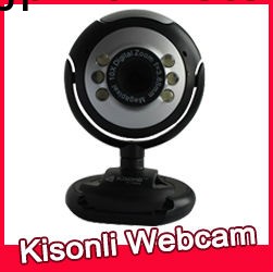 2013 HOT sale 6LED lights USB web camera with microphone問屋・仕入れ・卸・卸売り