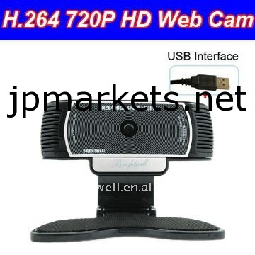 FacebookまたはSkypeのためのH.264 720P HDのPCカム問屋・仕入れ・卸・卸売り