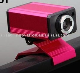 USBのウェブ画像、マイクロフォン、2つの青い導かれたライト問屋・仕入れ・卸・卸売り