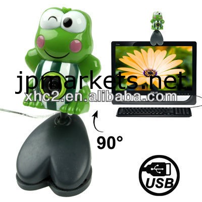 のカエルのスタイルusb2.00.48メガピクセルのドライバレスpcカメラ/ウェブカメラ問屋・仕入れ・卸・卸売り