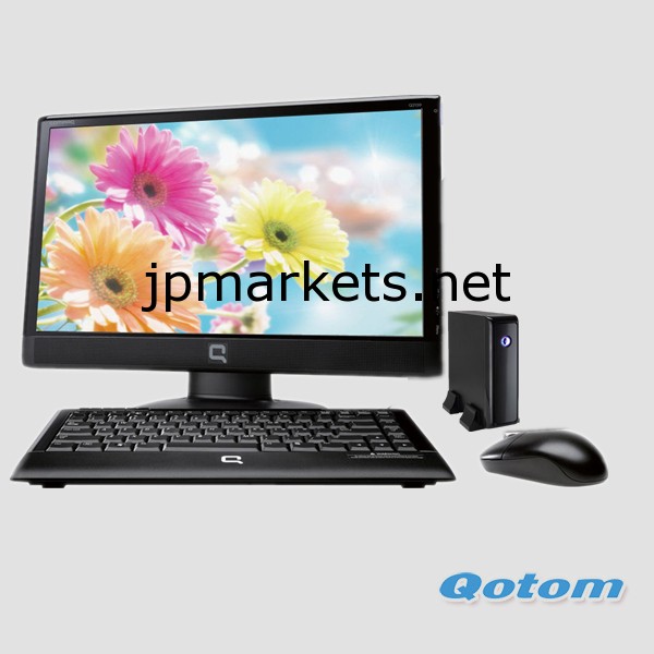 すべて一台のpcでファンレス12vミニコンピュータqotom- t255dデュアルコアを持つ8gb2gbramとcpuオンボードssd、 ミニシンクライアントＰＣ問屋・仕入れ・卸・卸売り