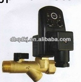 高品質1/2の"圧縮機の自動凝縮物の下水管のデジタルタイマー弁のソレノイド24-230V EDV-15T問屋・仕入れ・卸・卸売り