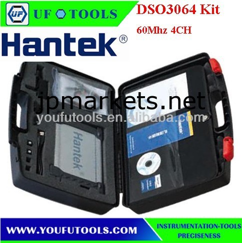 Pcのusbhantekdso3064iiiキットデジタルオシロスコープ60mhz4ch200ms/s自動車診断問屋・仕入れ・卸・卸売り