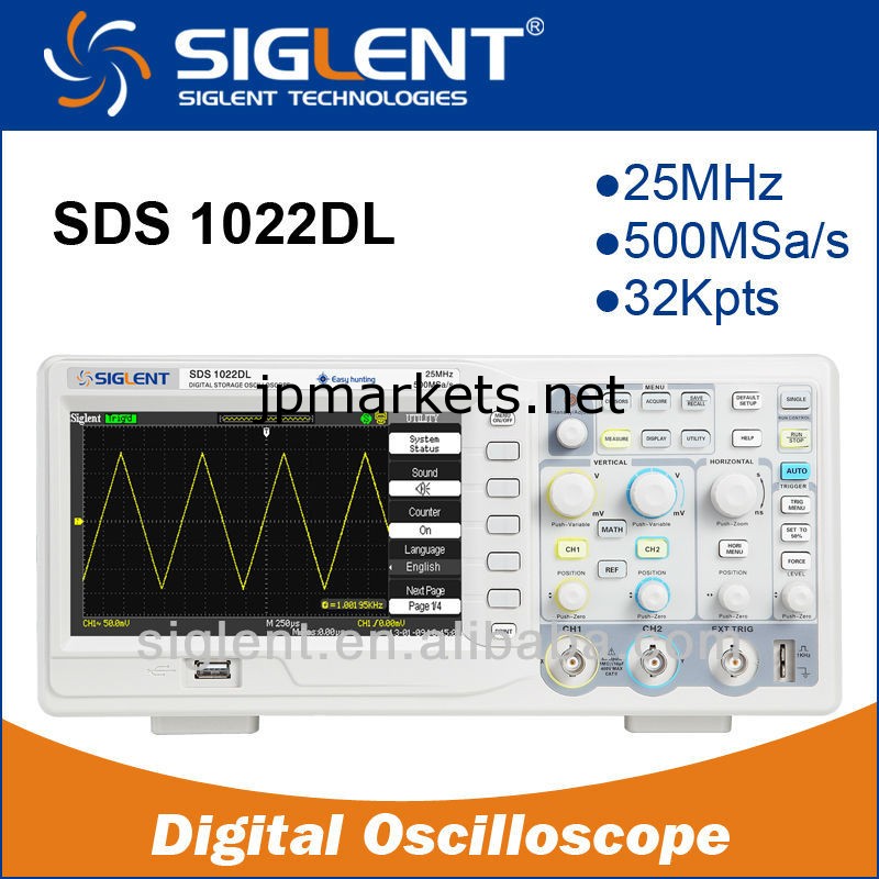 siglentsds1022dl、 経済的な価格、 25mhzのデジタルオシロスコープ問屋・仕入れ・卸・卸売り