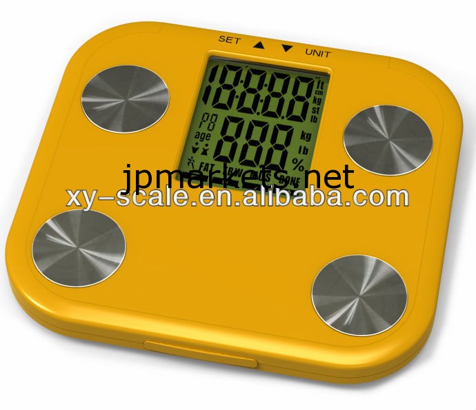 Digital body fat and hydration analyzer scale mini size ABS platform問屋・仕入れ・卸・卸売り