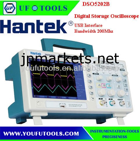 ディープメモリ液晶hantekdso5202b200/100/60mhz帯域幅デジタルストレージオシロスコープ問屋・仕入れ・卸・卸売り