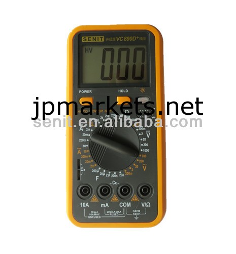 トップvc890d+ハンドヘルドデジタルマルチメータと静電容量のテスト問屋・仕入れ・卸・卸売り