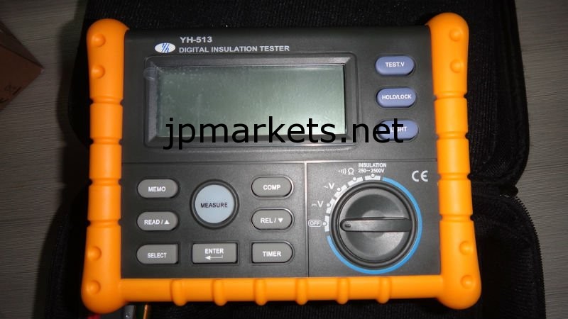 最高2500V電圧10G抵抗のデジタル絶縁材のMeggerの抵抗の地球のテスターYH513問屋・仕入れ・卸・卸売り