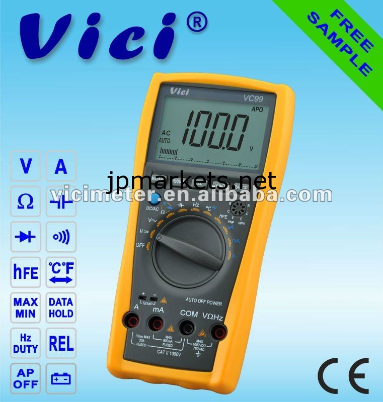 VC99 3 5/6の上のディジタルマルティメーター問屋・仕入れ・卸・卸売り