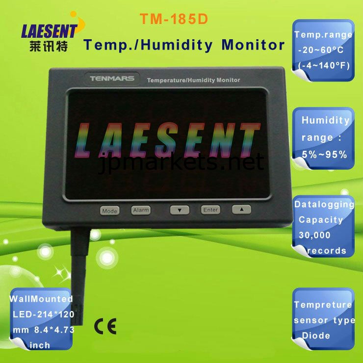 大型LEDスクリーンのデータロガーの温度/湿度モニターTM-185D送料無料問屋・仕入れ・卸・卸売り