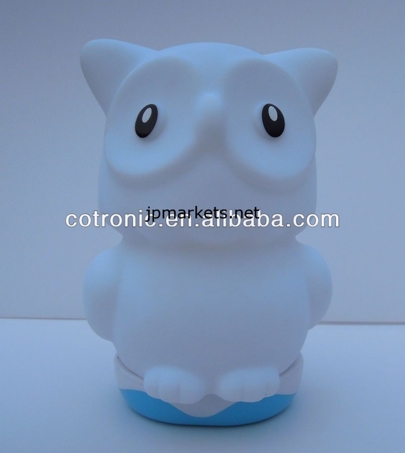 7色変化するusb充電式ledライトのための動物の赤ちゃんの楽しい子供たちのおもちゃ赤ちゃんの夜の光問屋・仕入れ・卸・卸売り