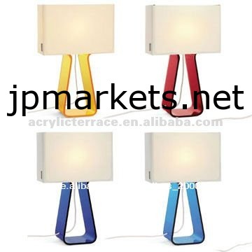 居間のための着色されたアクリルの電気スタンド問屋・仕入れ・卸・卸売り