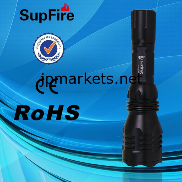 充電式電池とSUPFIRE Y9自転車ライト問屋・仕入れ・卸・卸売り