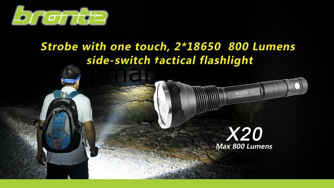 リモート圧力スイッチとX20800ルーメン高輝度ハイパワー懐中電灯問屋・仕入れ・卸・卸売り