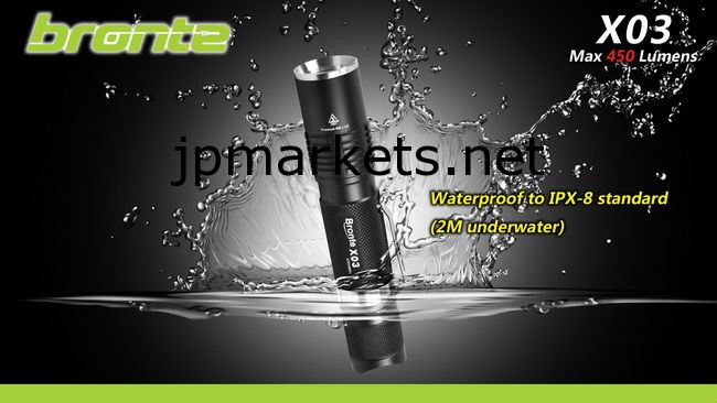 Bronte X03 クリーは,450ルーメンのハイパワーアルミ懐中電灯のw/ホルスター＆クリップEDCを導い問屋・仕入れ・卸・卸売り