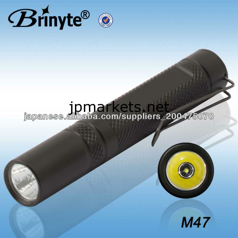 Brinyte M47ライトキーチェーンクリップが付いているアルミ防水LED懐中電灯問屋・仕入れ・卸・卸売り