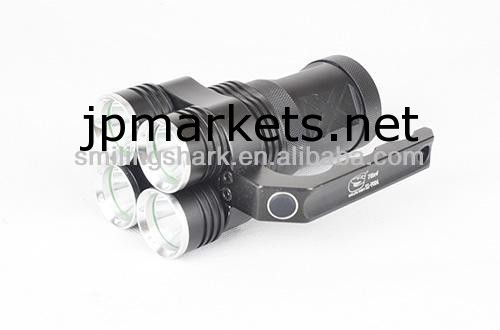 明るい黒高cree4*t6アルミ充電式懐中電灯問屋・仕入れ・卸・卸売り