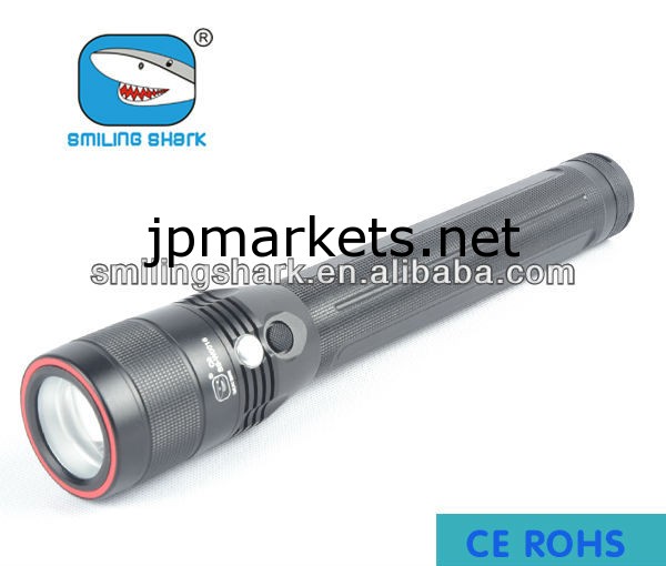 最新の最も強力なledの懐中電灯とsmilingsharktorchs問屋・仕入れ・卸・卸売り