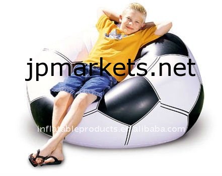 2013pvc/tpuインフレータブルサッカーソファ( 工場直接販売)問屋・仕入れ・卸・卸売り
