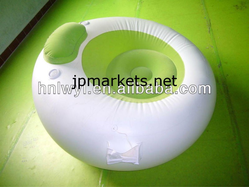 Living Room Flocked PVC Inflatable Chair for Promotion問屋・仕入れ・卸・卸売り
