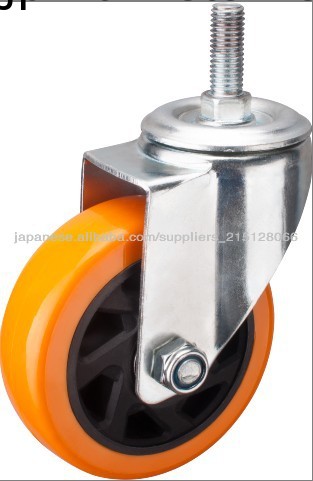 4インチの中型ネジキャスター問屋・仕入れ・卸・卸売り