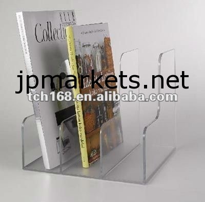 正方形の形のアクリル雑誌のホールダー問屋・仕入れ・卸・卸売り