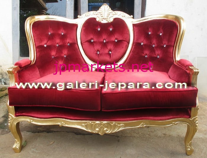 結婚式のソファーは装飾されて-金ぱくの屋内家具置く問屋・仕入れ・卸・卸売り