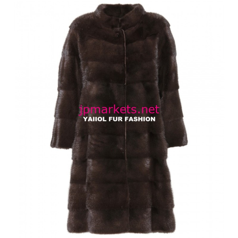 エレガントな2014年女性ミンクの毛皮のコート問屋・仕入れ・卸・卸売り