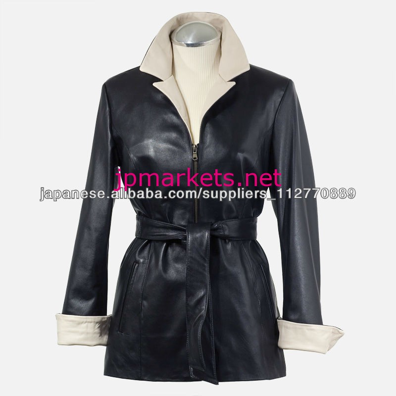 Women's Leather Coat問屋・仕入れ・卸・卸売り